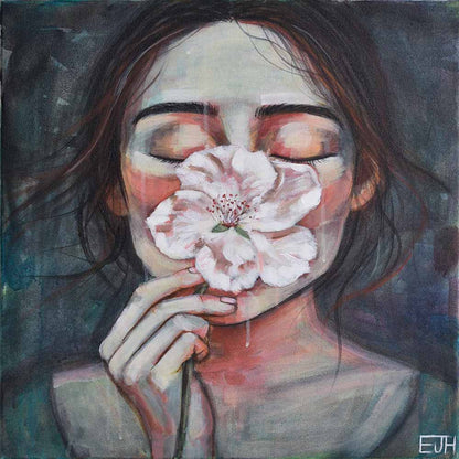 Blush (Girl with Blossom)