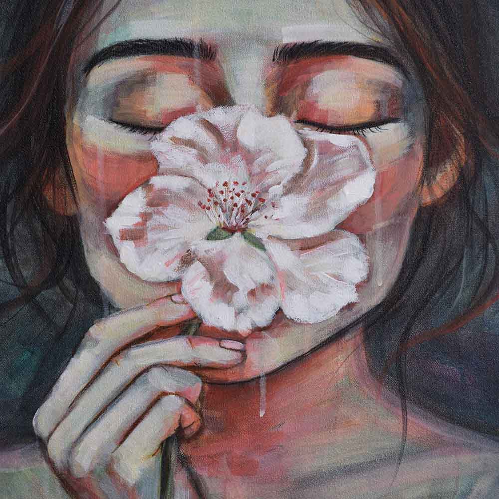 Blush (Girl with Blossom)