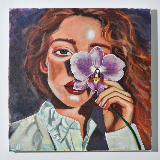 Delicacy (Girl With Orchid)